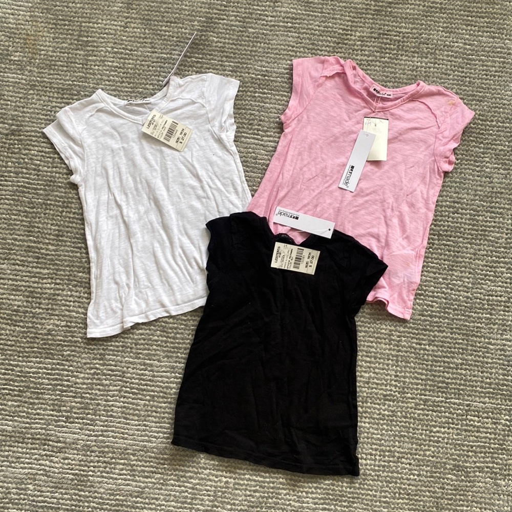 NWT LA MADE MINI Lot of 3 Baby Tops - Size 18-24M